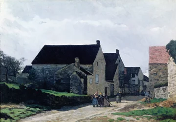 Frauen gehen in den Wald, 1866